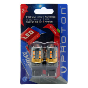 PHOTON T20 W21/5W AMBER (2'Lİ BLISTER)