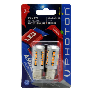 PHOTON P21W 93 AMBER SİNYAL LED (2'Lİ BLISTER)