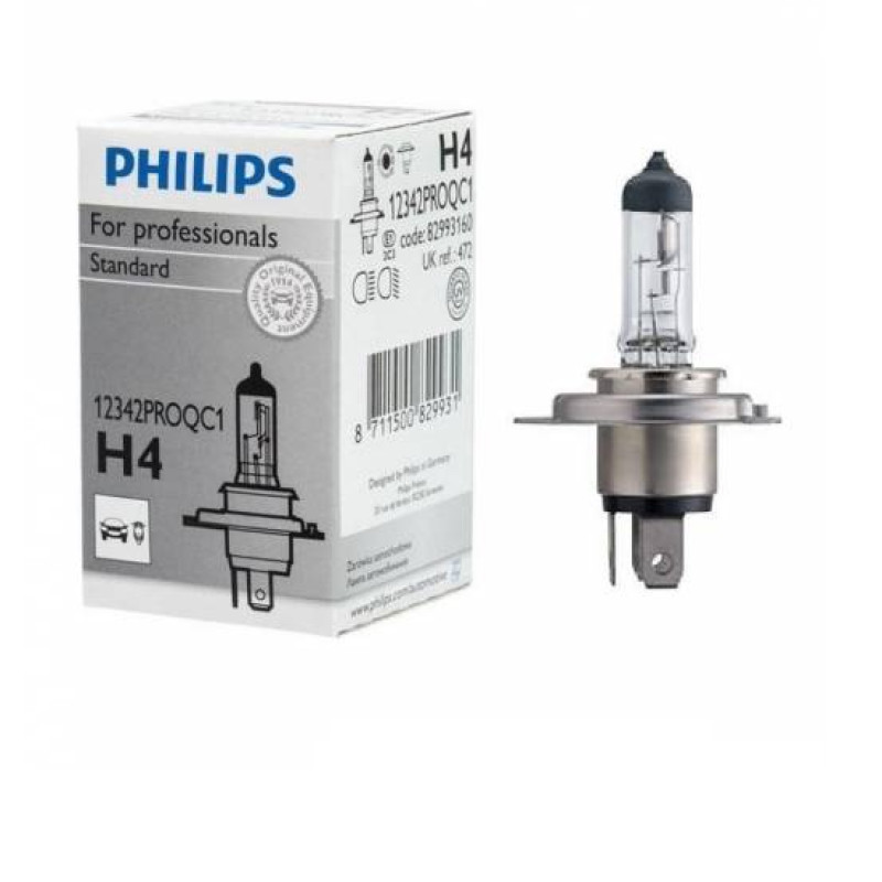 PHILIPS H4 FAR AMPULU 12V