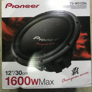 PIONEER TS-W312D4 12''/30 CM 1600W Max