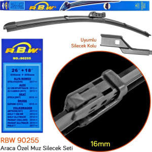 RBW 90255 SİLGİ SÜPÜRGESİ MUZ TİPİ VOLKSWAGEN VW PASSAT 10+