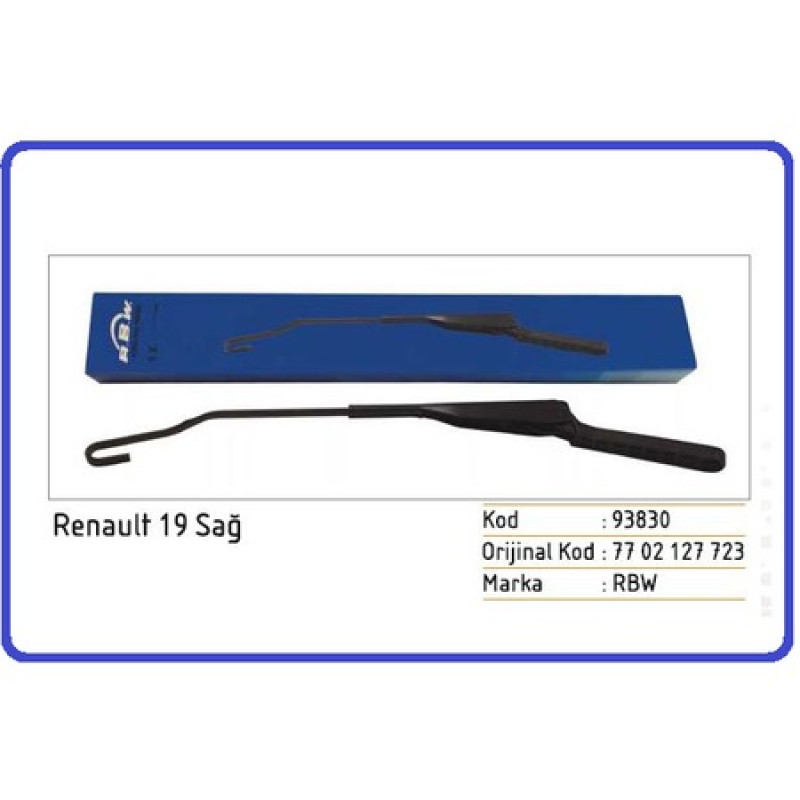 SİLECEK KOLU RENAULT 19 [SAĞ]