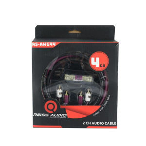 REISS RS-AWG44 4GA AMFİ KABLO SETİ
