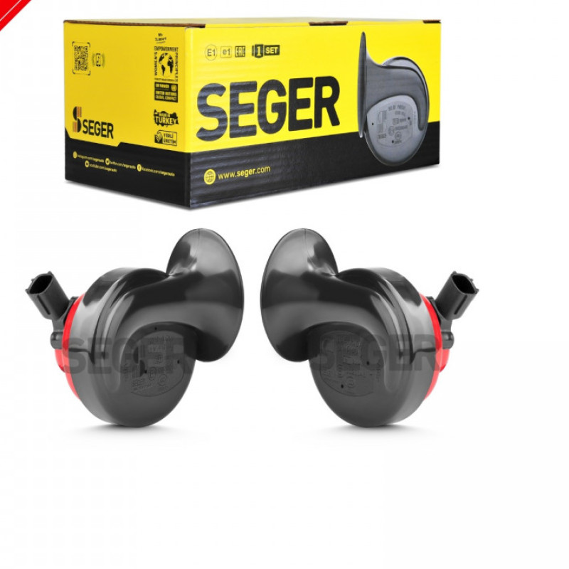 SEGER SALYANGOZ KORNA DADAT KALIN-İNCE SES TAKIM MOLEX SOKET 12V HYUNDAI