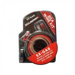 SOUNDMAX SX-AWG8 8GA AMFİ KABLO SETİ