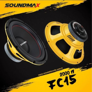 SOUNDMAX SX-FC15 38CM BAS 2000 WATT 600 RMS