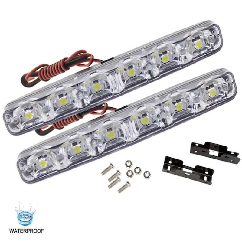 DRL GÜNDÜZ LEDİ 6 LEDLİ 18W 12V