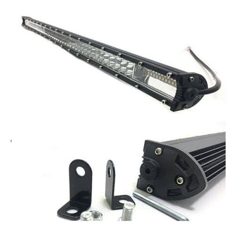 OFF-ROAD BAR LED 180W METAL TURUNCU BEYAZ (12-24V)