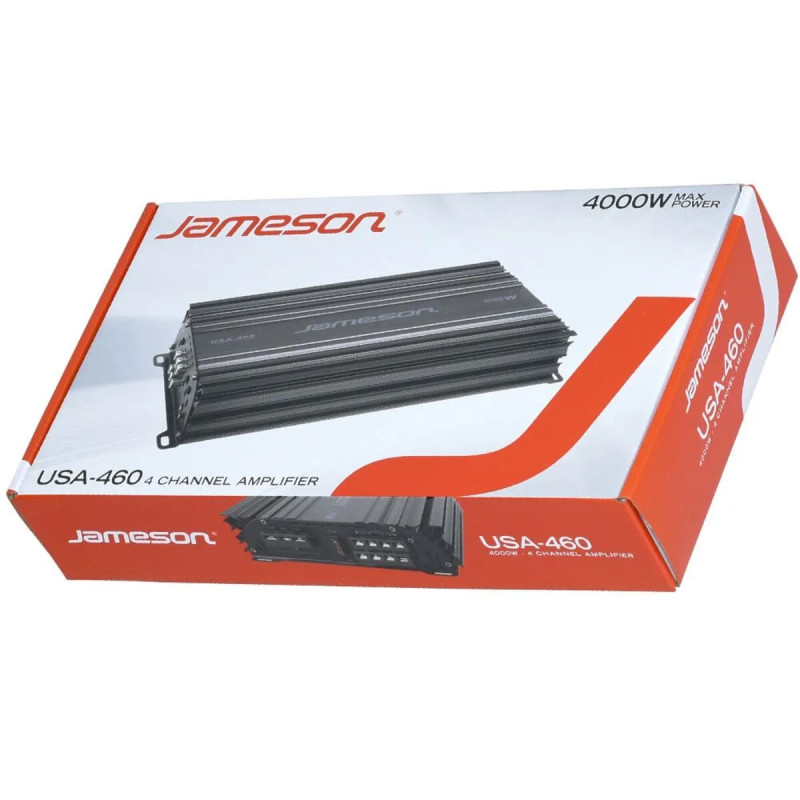 JAMESON USA-460 AMFİ BASS KONTROLLÜ 4000W 4x60RMS