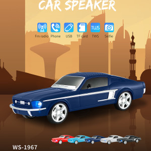 WSTER WS-1967 NOSTALJİK ARABA HOPARLÖR 10W