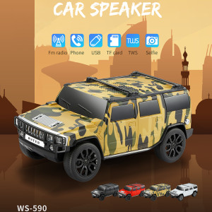 WSTER WS-590 NOSTALJİK ARABA HOPARLÖR 10W