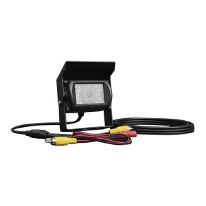 FOR-X X-375 COMMERCIAL VEHICLE REAR CAMERA AHD 1080P/CVBS POWER: DC12/24V AV PLUG WATERPROOF 10MT DOUBLE SHIELDED CABLE METAL CASING
