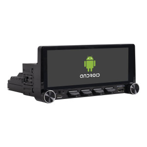 FOR-X X-425A ONE DIN CAR MULTIMEDIA PLAYER 6.86" HD DISPLAY ANDROID 13 2GB RAM 32GB ROM CAPACITIVE TOUCH SCREEN WIFI ANDROID AUTO WIFI CAR PLAY USB PLAYBACK FM RADIO AHD RESERVE VIDEO OUTPUT TYPE-C FAST CHARGING PORT IOS AND ANDROID PHONE CONNECTIVIT