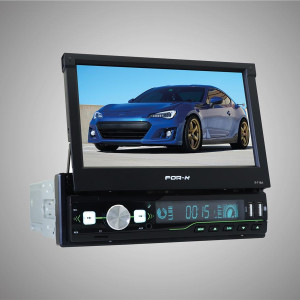 FOR-X X-716A ONE DIN 7" INDASH LCD IPS 1024x600 ANDROID 10 OS