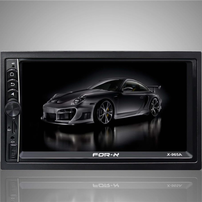 FOR-X X-965A 7" ANDROID DOUBLE EKRAN TEYP CARPLAY ÖZELLİKLİ 2GB RAM 4x55W