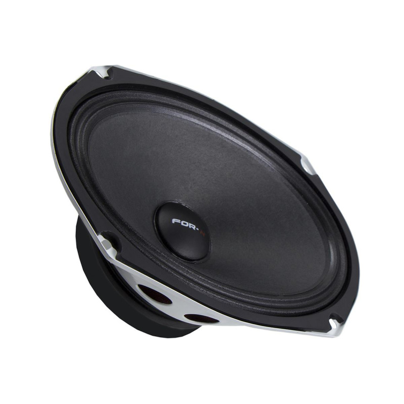 FOR-X XMD-3069 6x9" MIDRANGE SPEAKER 150W RMS POWER 300W MAX POWER 95dB SENSITIVITY 80-12K Hz FREQ. RESPONSE 4 OHM IMPEDANCE