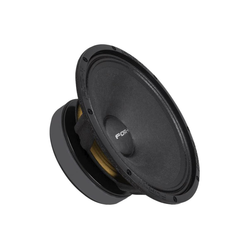 FOR-X XMD-308 8" (20CM) MIDRANGE SPEAKER 250W RMS POWER 500W MAX POWER 95dBSENSITIVITY 90-10K HzFREQ. RESPONSE 4 OHM IMPEDANCE