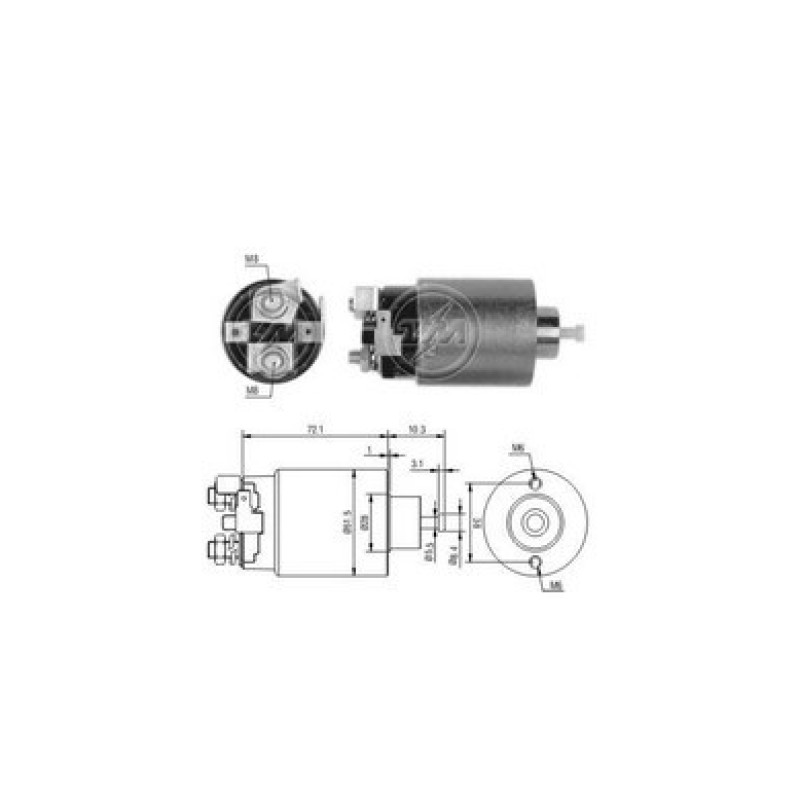 MARŞ OTOMATİĞİ 12V ACCENT FORD (SNLS 610B)