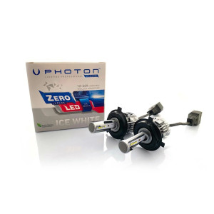 PHOTON ZERO H4 +3 PLUS FANSIZ LED XENON WHITE 12V-24V