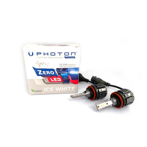 PHOTON ZERO H8/H9/H11/H16 +3 PLUS FANSIZ LED XENON WHITE 12V-24V