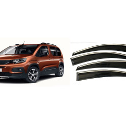 PEUGEOT RİFTER 2018 KROM CAM RÜZGARLIK