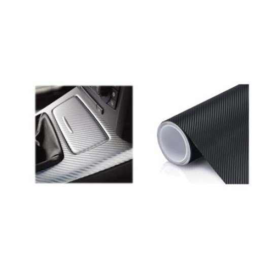 3D KARBON FOLYO SİYAH 152*30