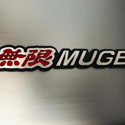 MUGEN SİYAH BÜYÜK ARKA YAPIŞTIRMA ARMA