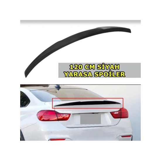 PR-UNIVERSAL 120CM M4 PİANO BLACK SPOİLER