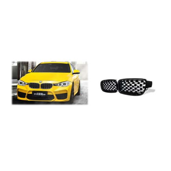 F-30 DİAMOND PARLAK SİYAH PANJUR