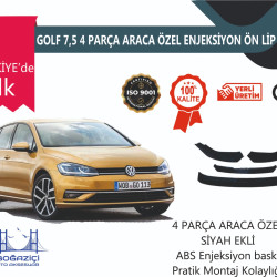 PR-GOLF-7 4 PRÇ SİYAH ÖN LİP