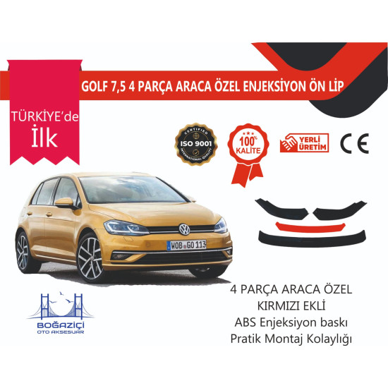 PR-GOLF-7,5 4 PRÇ KIRMIZI ÖN LİP