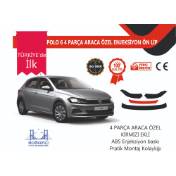 PR-POLO-6 4 PRÇ KIRMIZI ÖN LİP