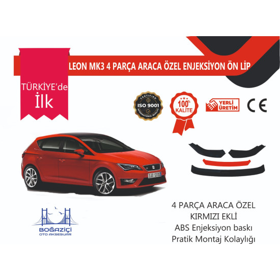 PR-LEON 4 PRÇ KIRMIZI ÖN LİP