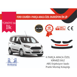 PR-FORD COURİER 4 PRÇ KIRMIZI ÖN LİP