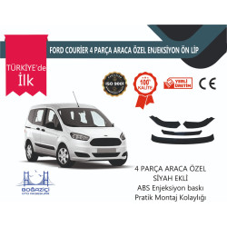 PR-FORD COURİER 4 PRÇ SİYAH ÖN LİP