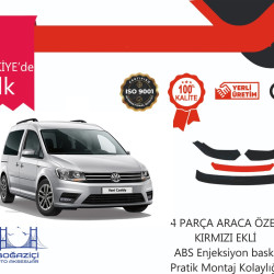 PR-CADDY 4 PRÇ KIRMIZI ÖN LİP