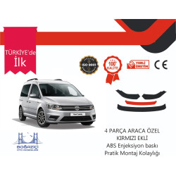 PR-CADDY 4 PRÇ KIRMIZI ÖN LİP