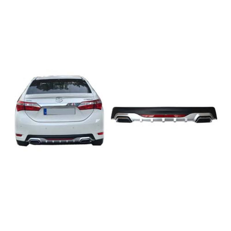 COROLLA AMG 14/18 ÇİFT ÇIKIŞ REFLEKTÖRLÜ DİFÜZÖR