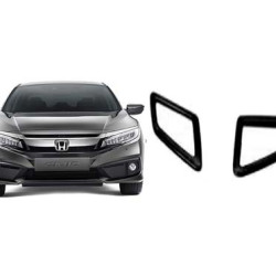 3370-CİVİC ÜST HAVA MENFEZ PARLAK SİYAH