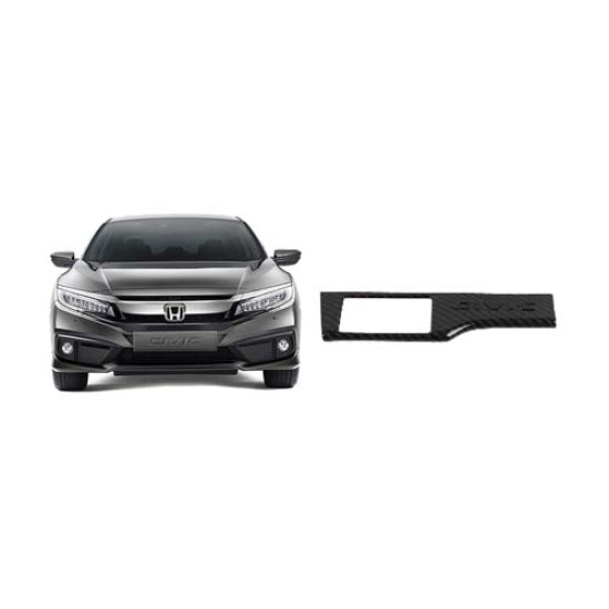 2052-CİVİC SOL DÜĞME PANELİ KARBON