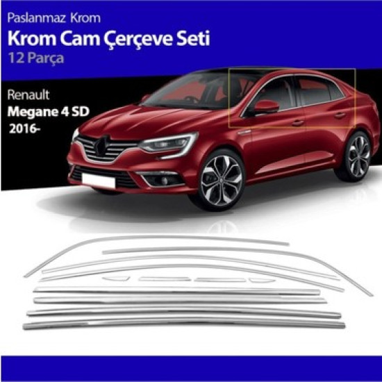 MEGAN-4 SD 2016+ TAM TUR 12 PARÇA CAM ÇITASI