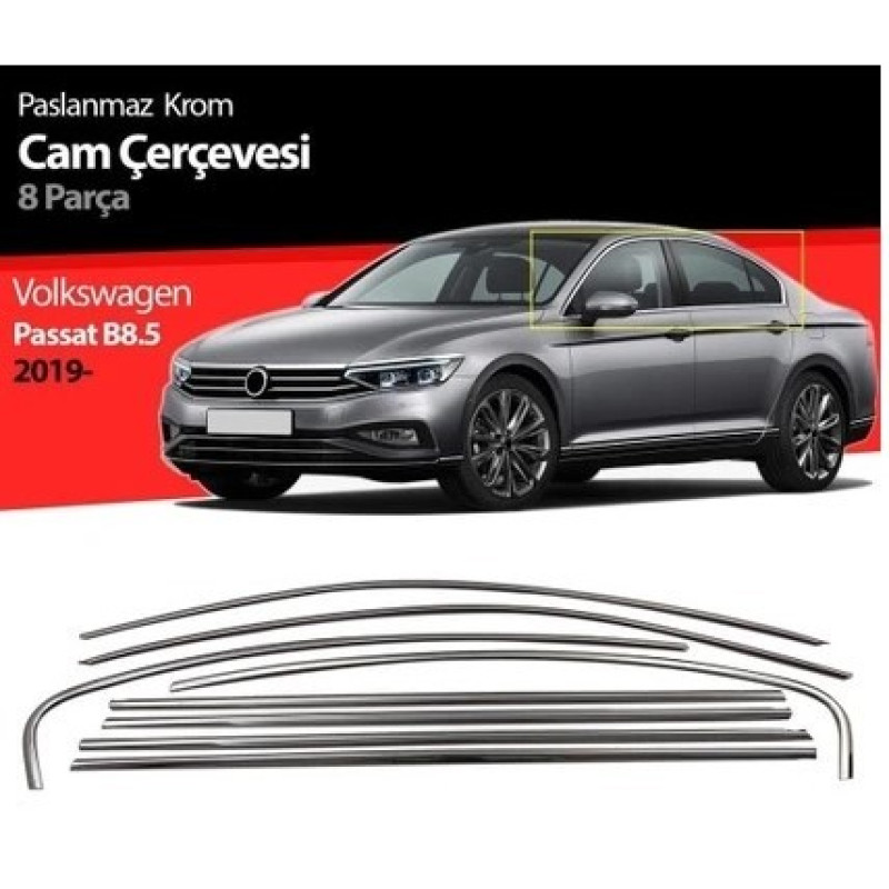 PASSAT B8,5 SD 2020+ TAM TUR 8 PARÇA CAM ÇITASI