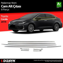 COROLLA 2020 8 PRÇ ALT KROM CAM ÇITASI