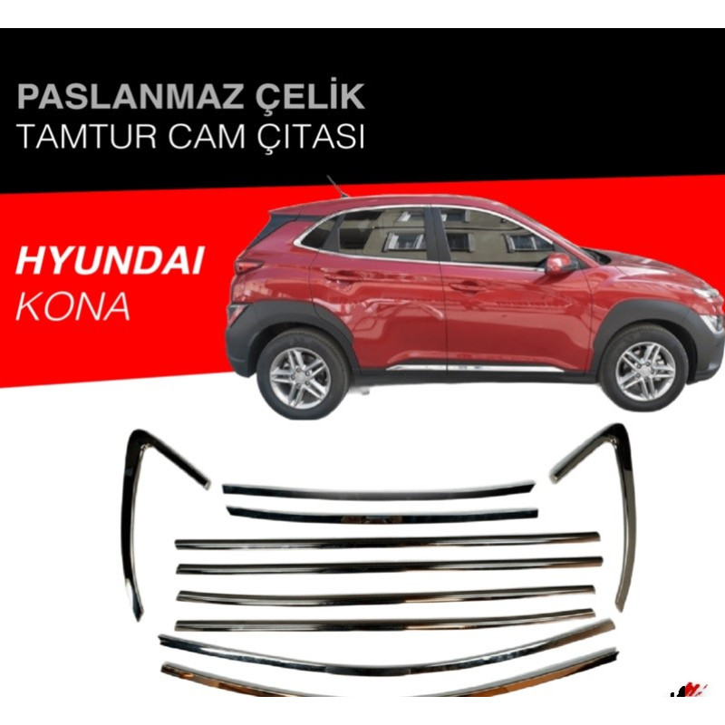 KONA 2020+ TAM TUR 10 PARÇA CAM ÇITASI