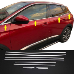 PEUGEOUT 3008 2016+ ALT CAM ÇITASI 8 PARÇA