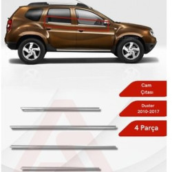 DUSTER 2010-2018 ALT CAM ÇITASI 4 PARÇA