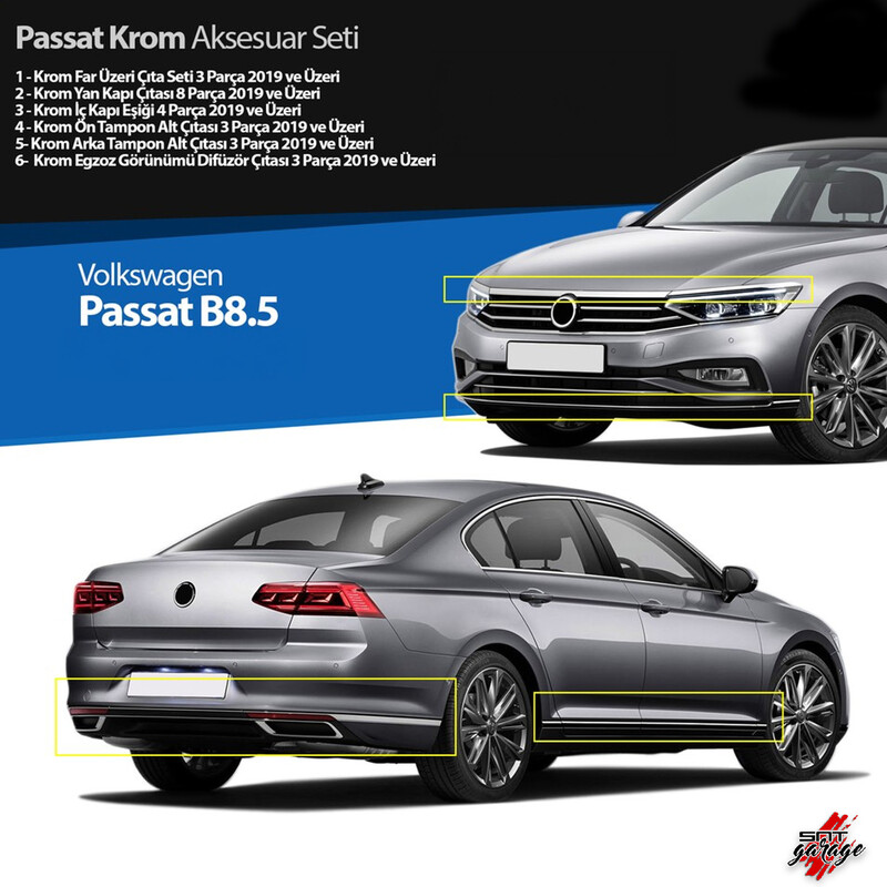PASSAT B-8 FULL KROM SET