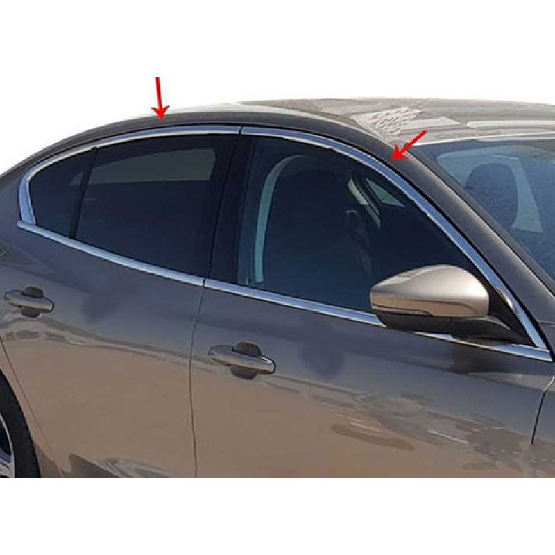 FOCUS 4 4 PARÇA ÜST KROM CAM ÇITASI