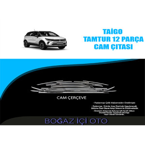 TAİGO 12 PARÇA TAMTUR CAM ÇITASI