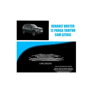 RENAULT DUSTER 2024+ 12 PARÇA TAMTUR CAM ÇITASI